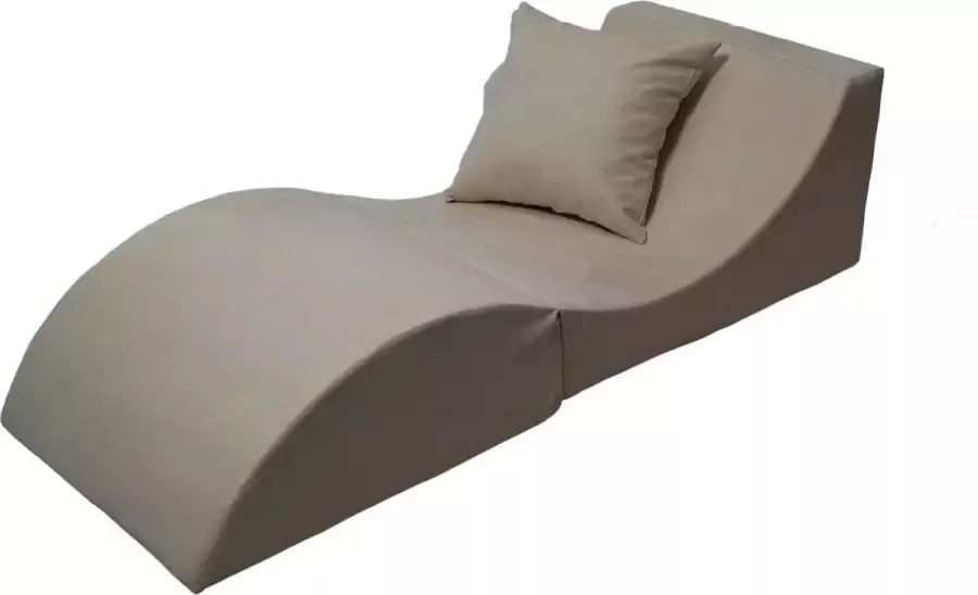 Go Momi Opvouwbare sofa comfortabel ontspannend 3 in één pouffe tafel Room