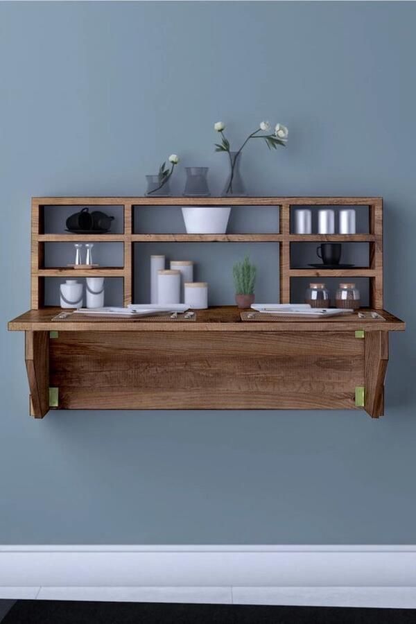 Gold Optimaliseer Jouw Ruimte Met Onze Veelzijdige Inklapbare Wandtafel Kardelen Inklapbaar Bureau Compact Wandbureau Handige Wandkast Praktische Vouwtafel 90x50cm MDF Pijnboom