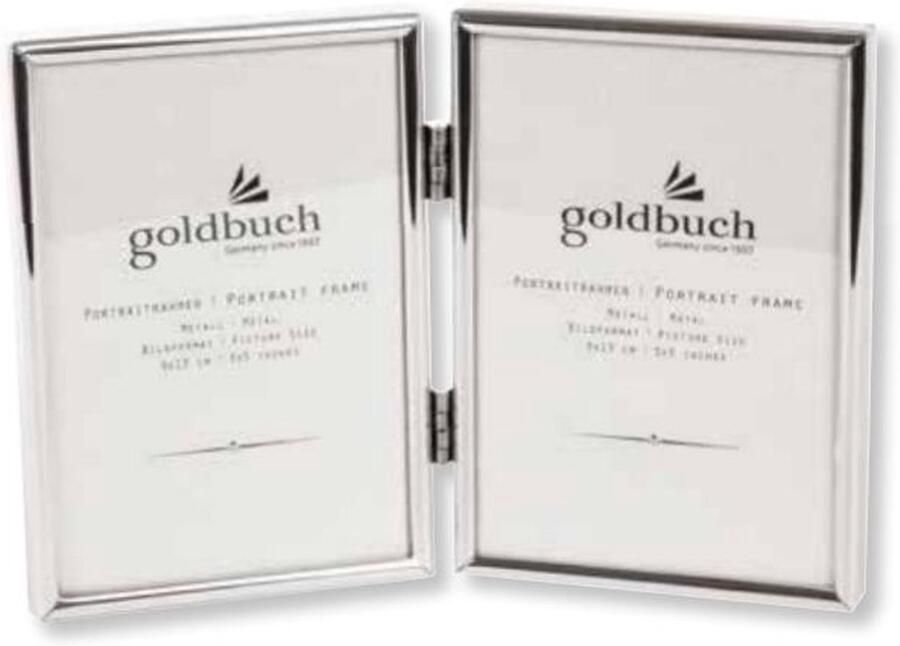 Goldbuch Fine Fotolijst voor meerdere foto's Metaal Zilver Tafel 6 x 9 cm Rechthoekig