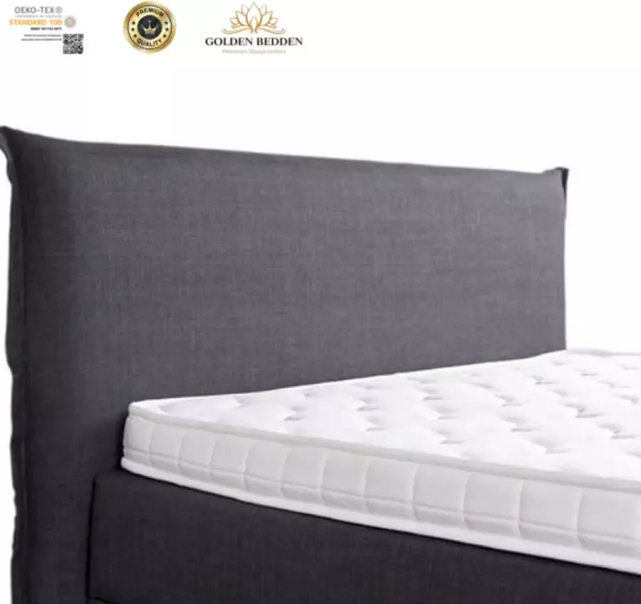 Golden Bedden Koudschuim HR45 Topdekmatras -160x200x12 cm Best Quality Ergonomisch 12 cm dik