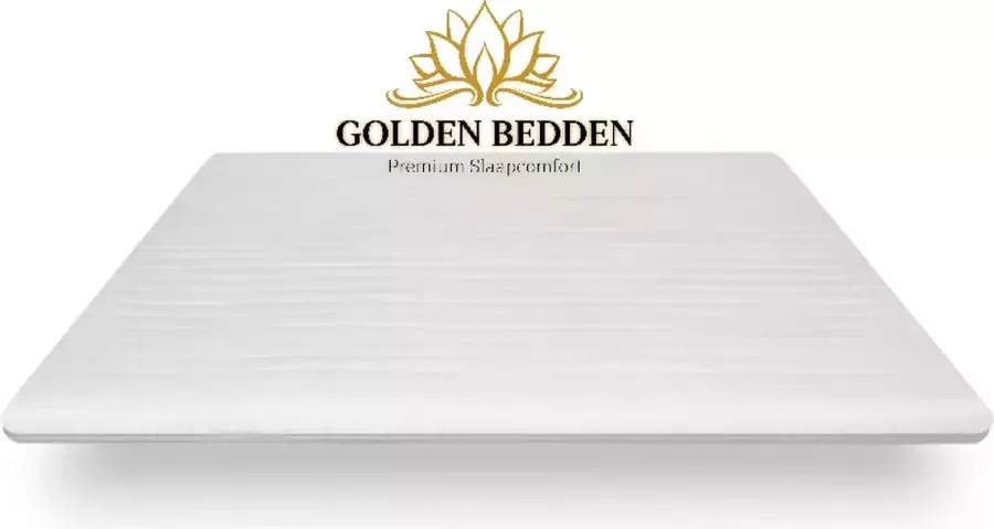 Golden Bedden tweepersoon Topdekmatras -Comfortfoam Orthopedisch Koudschuim Hr50 Topper 160x200 cm 7 cm