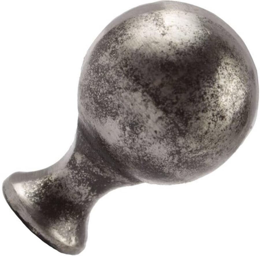 Good in Style Gietijzeren Kastdeurknop 26mm Blank Gelakt