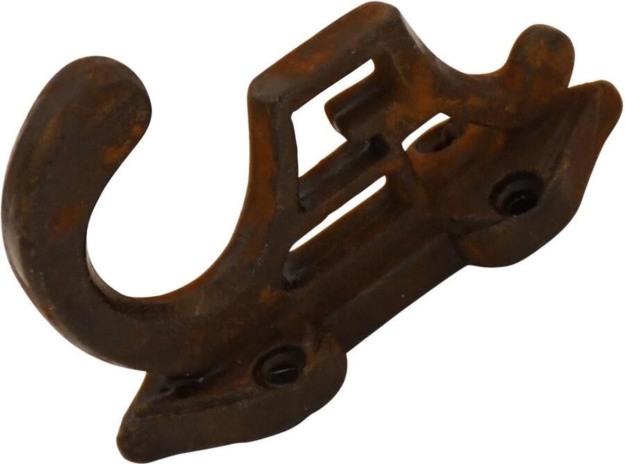 Good in Style Kapstokhaak Cottage – Compacte Gietijzeren Haak in Vintage Stijl Blank