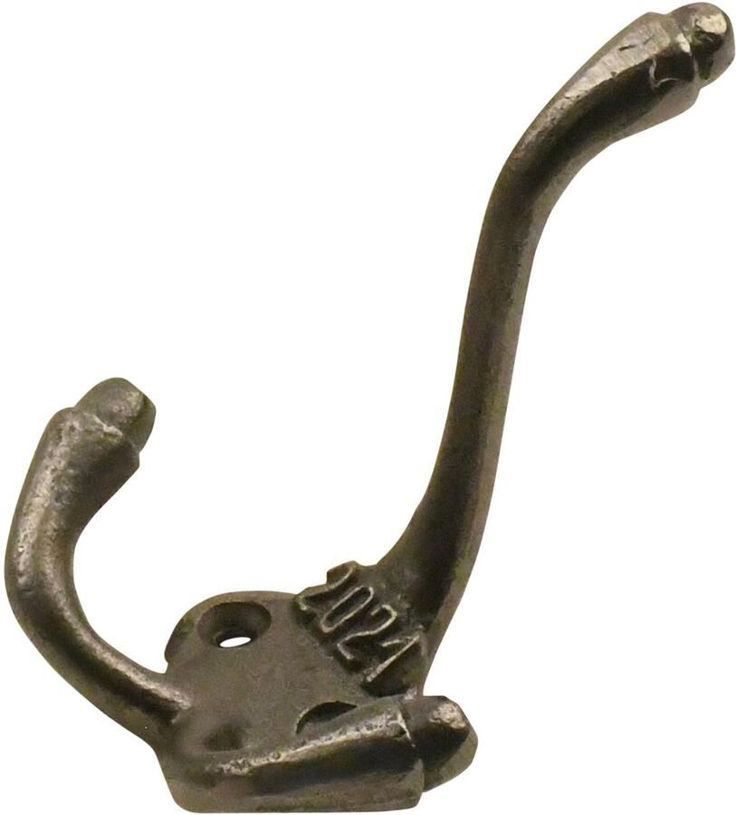 Good in Style Kapstokhaak gietijzer met jaartalstempel – Victoriaans ontwerp Blank 2021