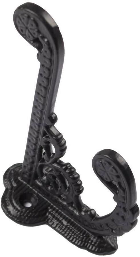 Good in Style Kapstokhaak Royal Twist – gietijzer zwart (uitstand 102 mm)