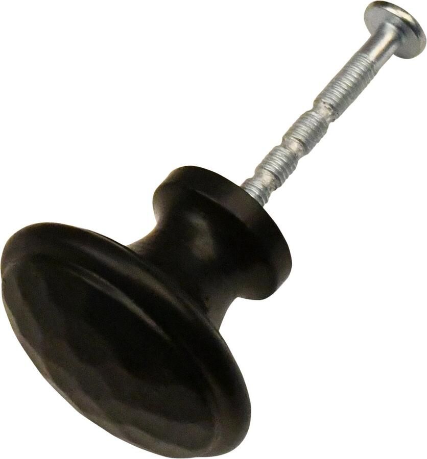 Good in Style Meubelknop 36 mm hamerslag zwart