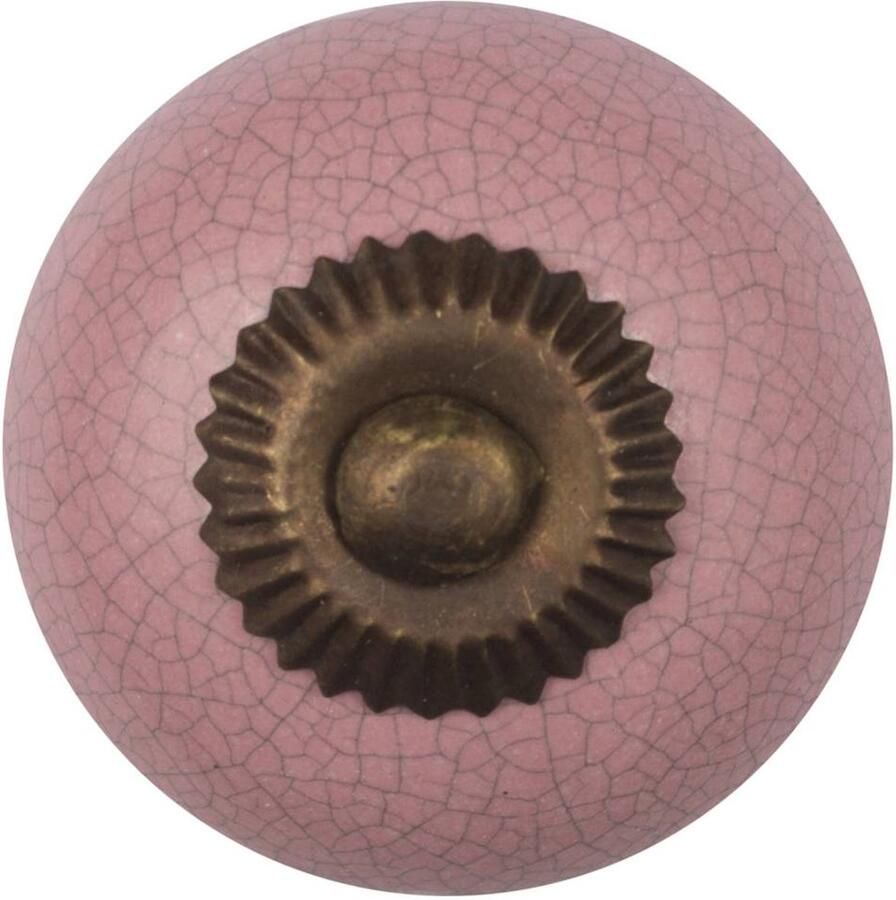 Good in Style Meubelknop 40mm roze gekrakeleerd fijn