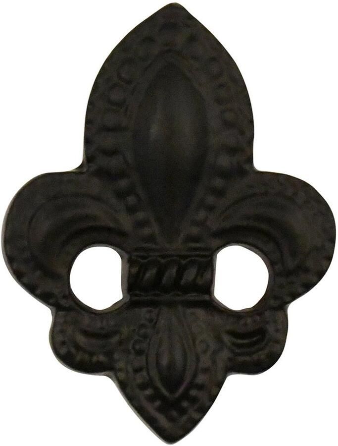 Good in Style Meubelknop Fleur-de-Lis Gietijzer Roest