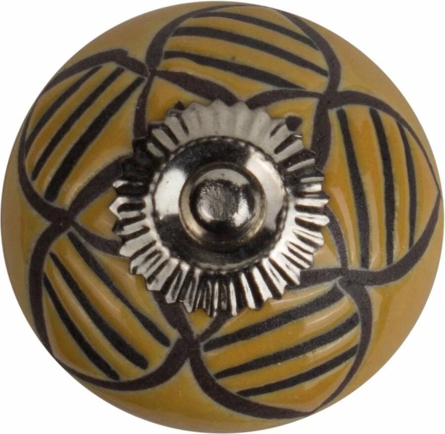 Good in Style Meubelknop reliëf deco CK5503 bloem