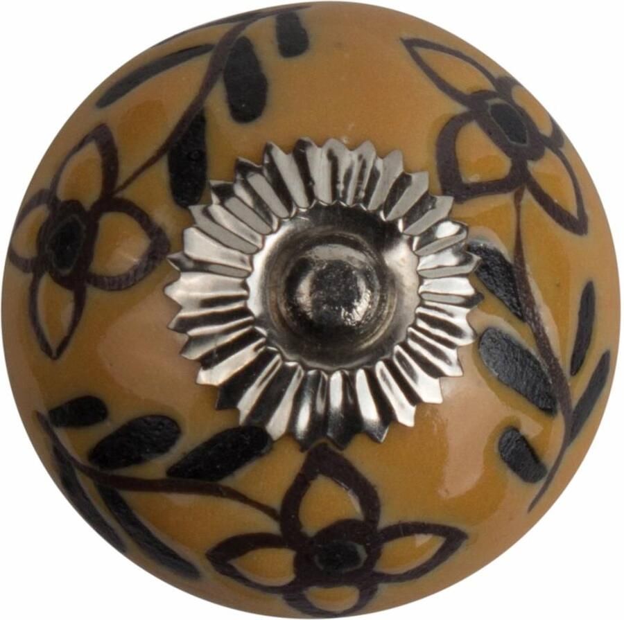 Good in Style Meubelknop reliëf deco CK5507 bloemen