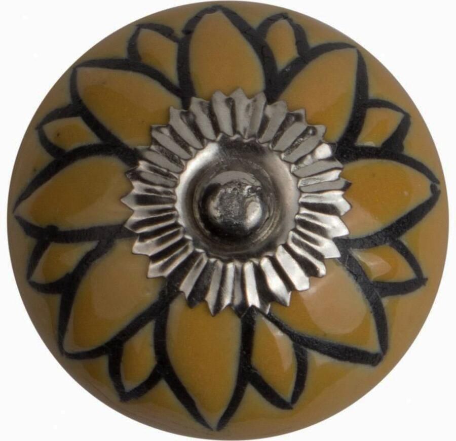 Good in Style Meubelknop reliëf deco CK5508 bloem