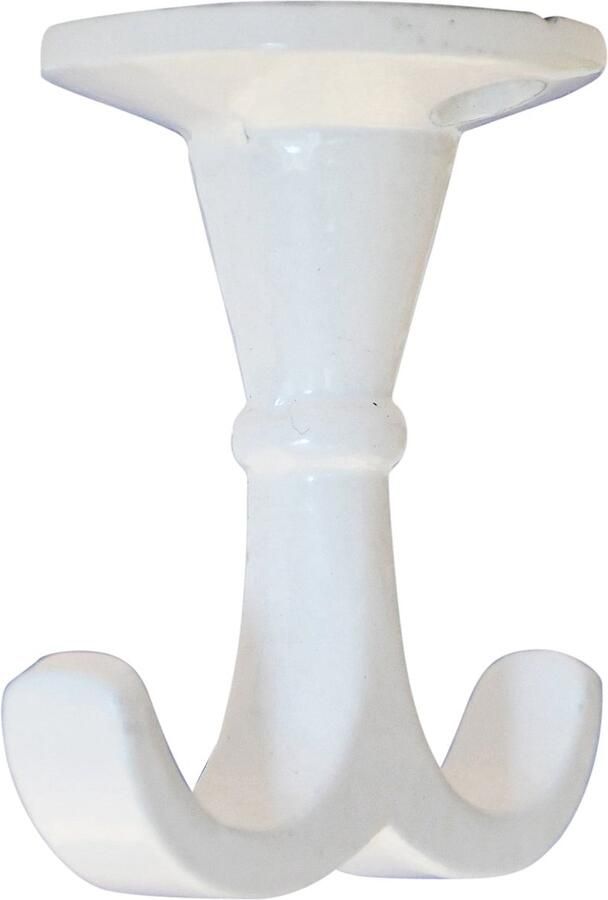 Good in Style Witte Gietijzeren Plafondhaken Omgekeerde Kapstokhaken voor Extra Hangruimte