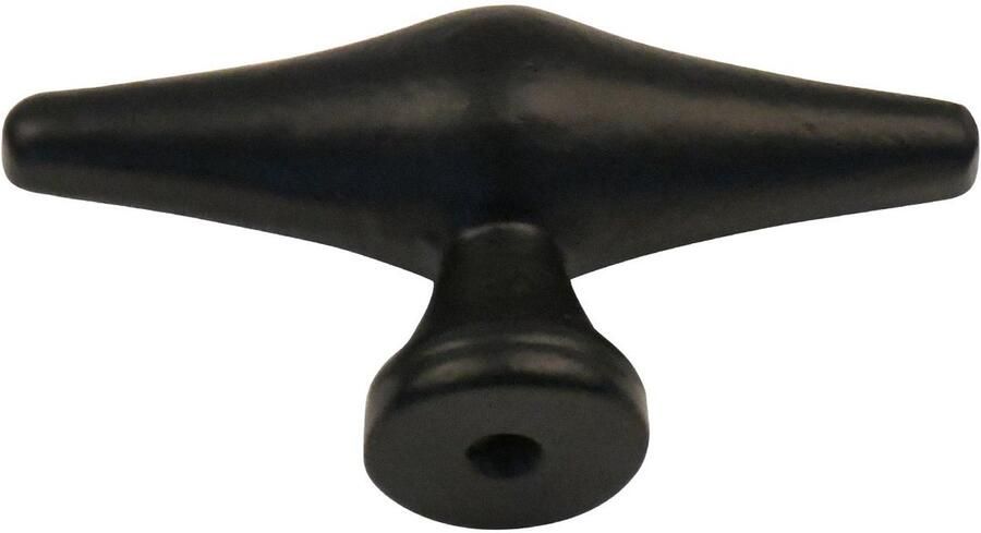 Good in Style Ovale Gietijzeren Meubelknop 84mm Zwart Roest