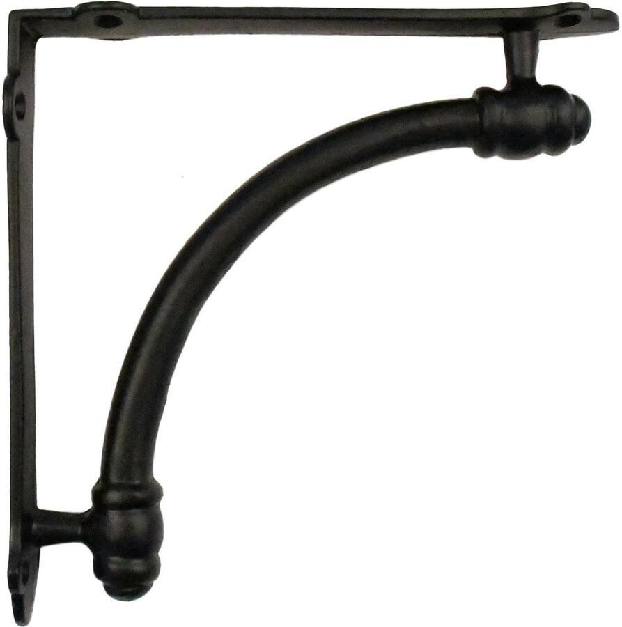 Good in Style Plankdrager Zwart Robuuste en Sierlijke Ondersteuning voor Elk Interieur S