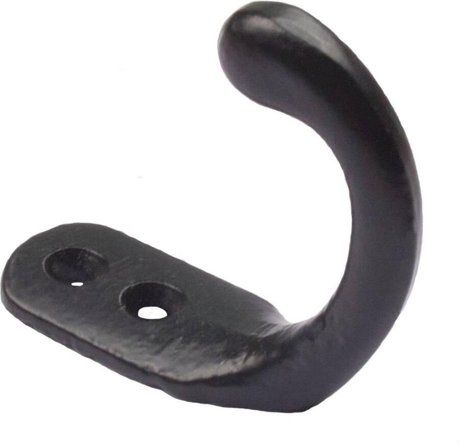 Good in Style Retro Gietijzeren Kapstokhaak Compact en Sterk in Blank