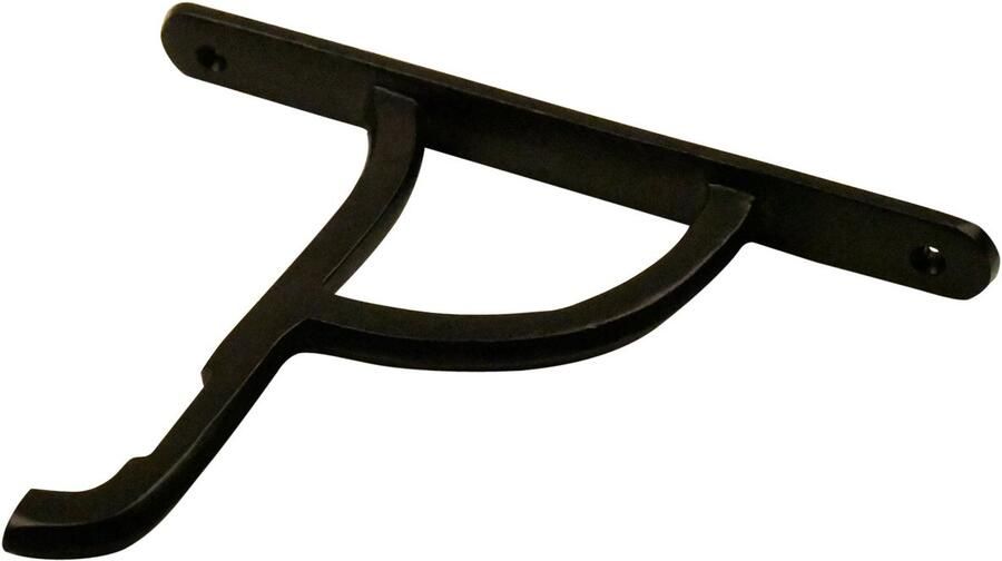 Good in Style Wandhaak Daisy – Gietijzeren kapstokhaak met stoere uitstraling Zwart