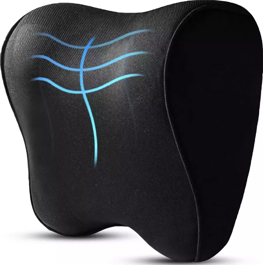 Good4You Nekkussen Autostoel Neksteun Auto Neksteunkussen Traagschuim Hoofdsteun Auto Autostoel Kussen - Foto 2