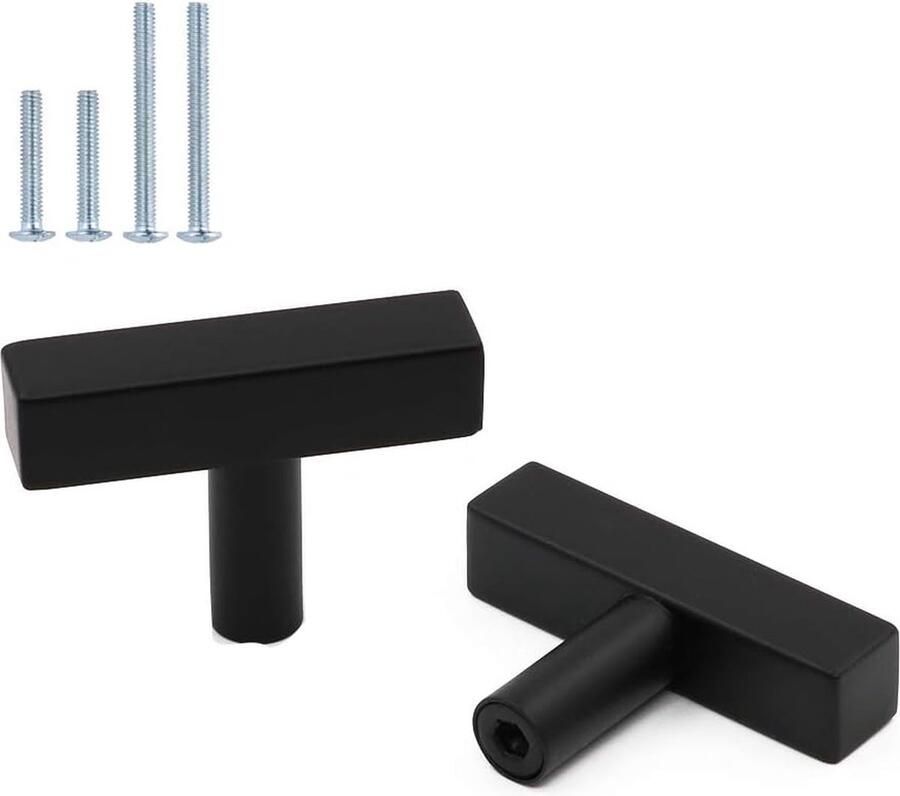 Goodivery 10 stuks knop kastgrepen roestvrij staal landhuis LS1212GD enkele gat totale lengte 50 mm deurgrepen kastgreep stanggreep ladegreep meubelgrepen keuken badkamer handvat