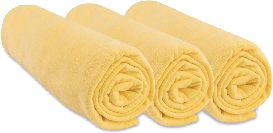 Goodivery 3 hoeslakens katoen voor kinderbed 60 x 120 – 8 kleuren verkrijgbaar 60x120