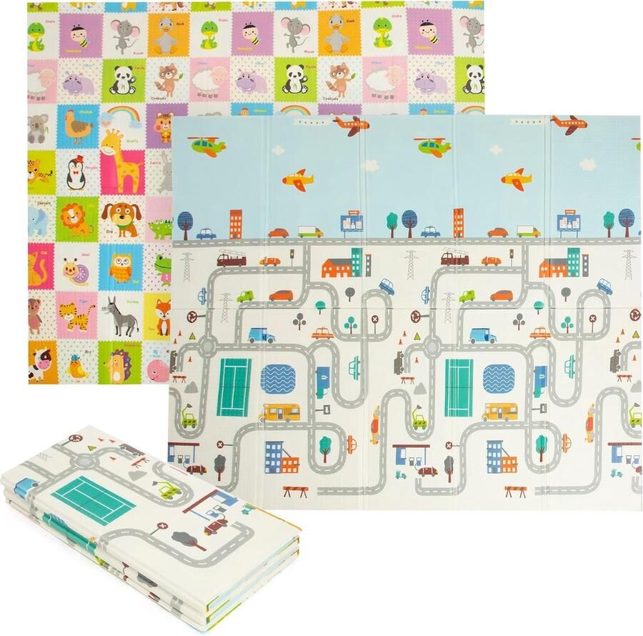 Goodivery Baby Speelkleed en Kruipmat met Veiligheid en Comfort voor Kinderen van 1.8x2m