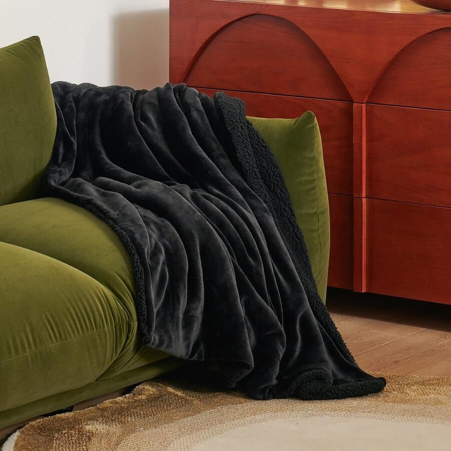 Goodivery Buitengewoon Comfortabele Tweezijdige Deken voor Woonkamer en Bank in Kleuren en Maten