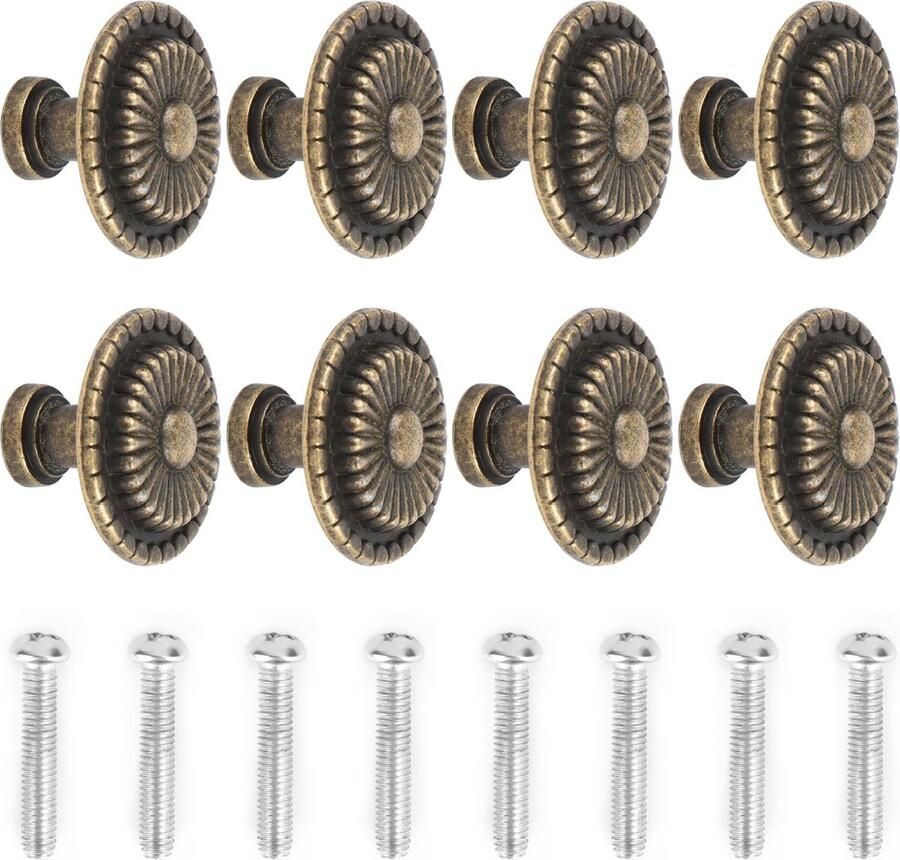 Goodivery Charmante Vintage Meubelknoppen Set voor Een Tijdloze Uitstraling in Huis