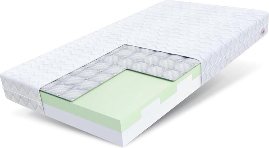 Goodivery Comfortabele en Ondersteunende Kindermatras met Hoogwaardige Schuimlagen en Boekweitinzet