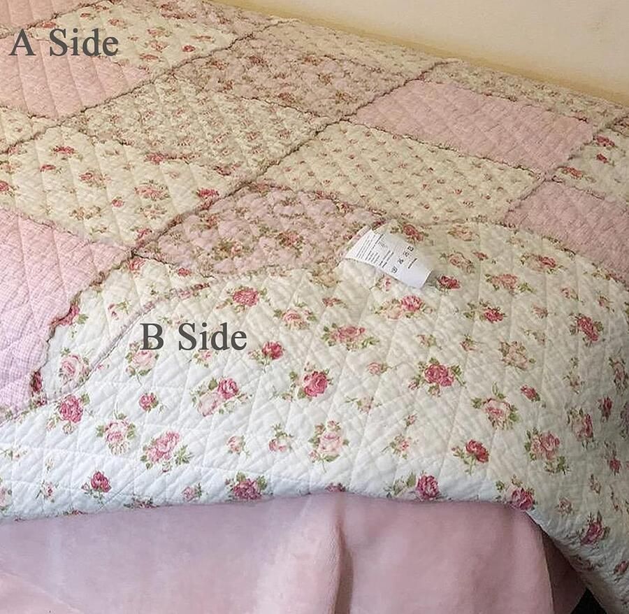 Goodivery Comfortabele en Stijlvolle 100% Katoenen Patchwork Quilt Voor Bed en Bank