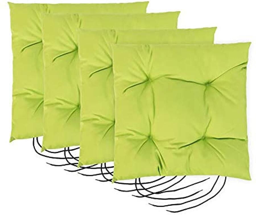 Goodivery Comfortabele zitkussens voor stoelen waterafstotend en veilig voor binnen en buiten