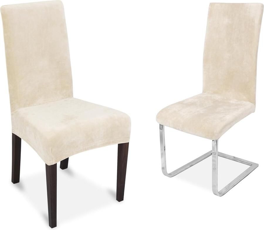 Goodivery Elastische Stoelhoezen Set van 2 voor Perfecte Pasvorm en Bescherming