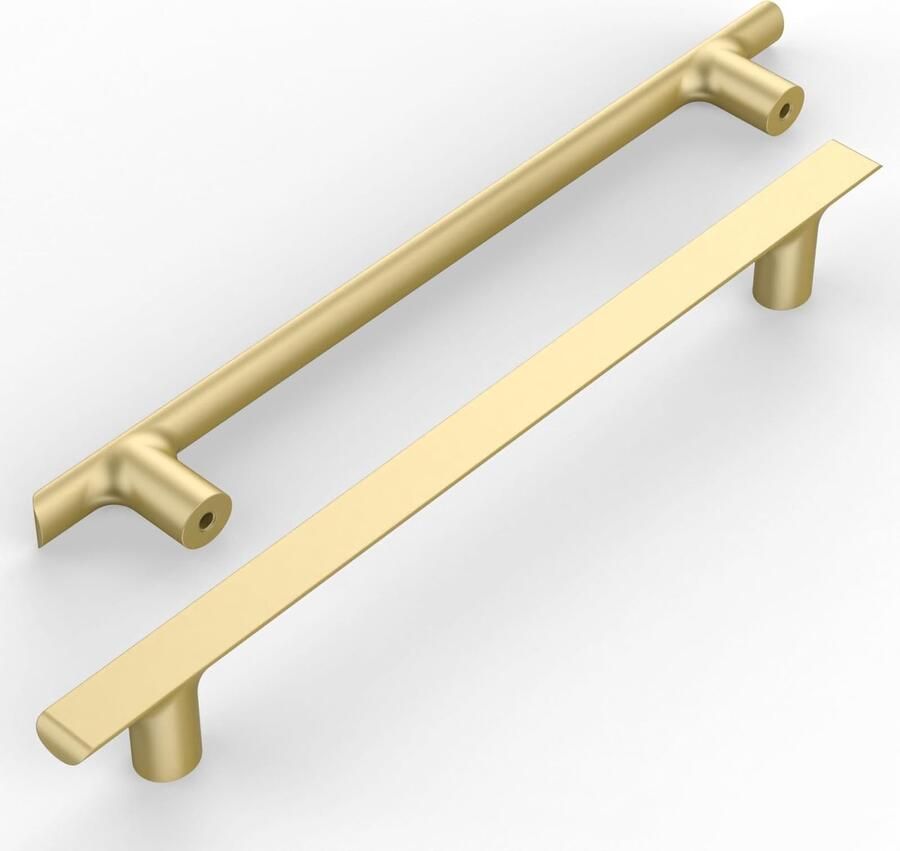 Goodivery Elegant Goudkleurige Meubelgrepen Set van 10 voor Toepassingen in Huis