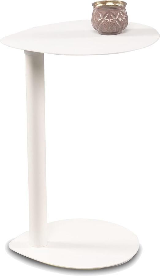 Goodivery Elegant Metalen Bijzettafel met Tijdloze Druppelvorm voor Stijlvolle Interieurs