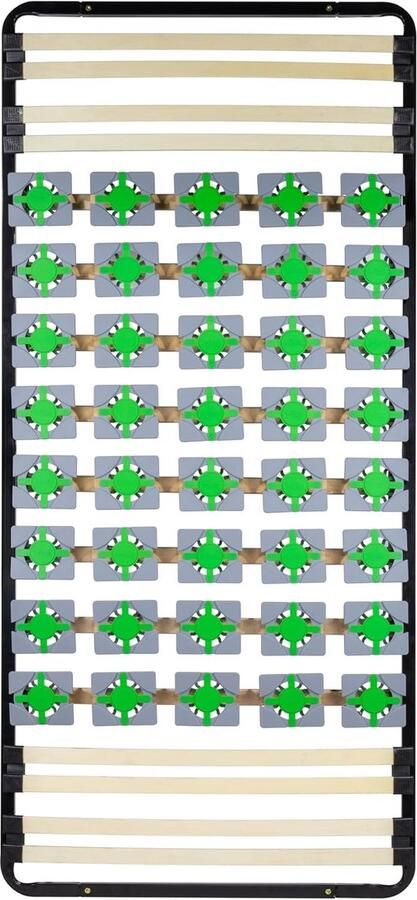Goodivery Ergonomisch Ondersteunende Lattenbodem met Plaatveren voor Optimaal Slaapcomfort 80 x 200 cm