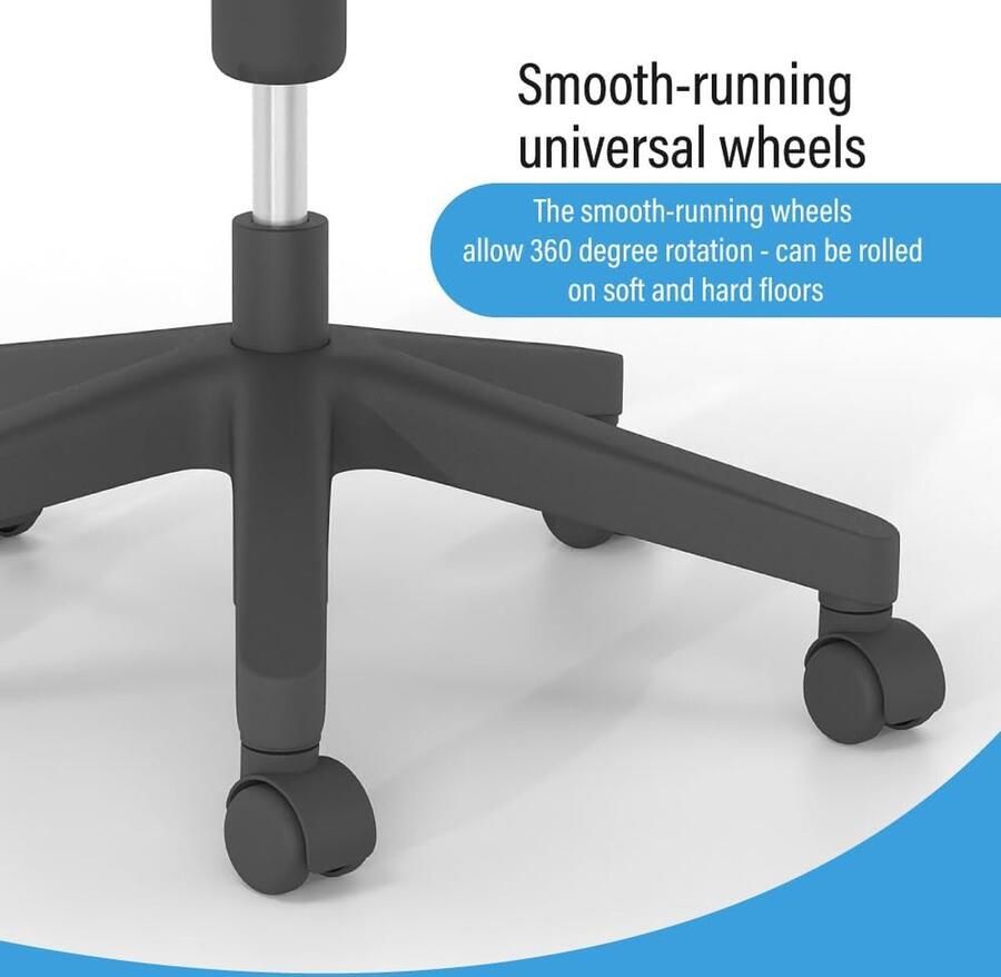 Goodivery Ergonomische Bureaustoel Met Ademend Mesh En Instelbare Hoogte En Kanteling