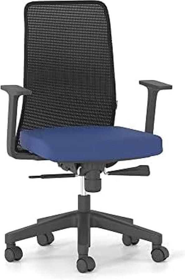 Goodivery Ergonomische Bureaustoel met Verstelbare Hoogte en Kanteling voor Optimaal Comfort