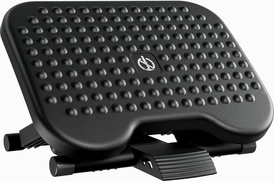 Goodivery Ergonomische Voetensteun voor Bureau met Verstelbare Hoogte en Kanteling voor Optimaal Comfort