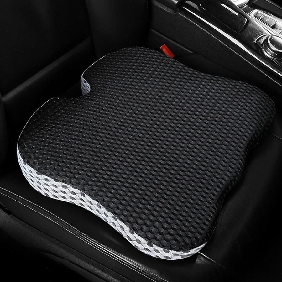 Goodivery Ergonomische Wigvorm Kussen voor Auto Bureau en Rolstoel Comfort