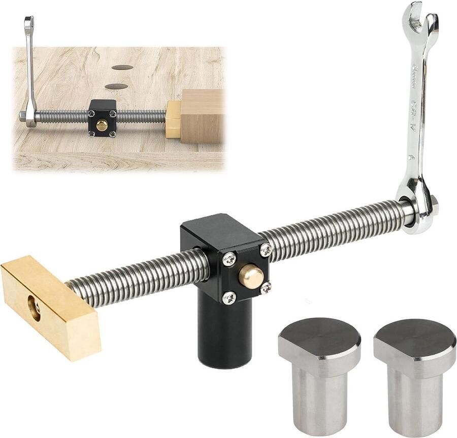 Goodivery Essentiële Set Van 5 Houtbewerkingsklemmen Voor Werkbanken En Tafels