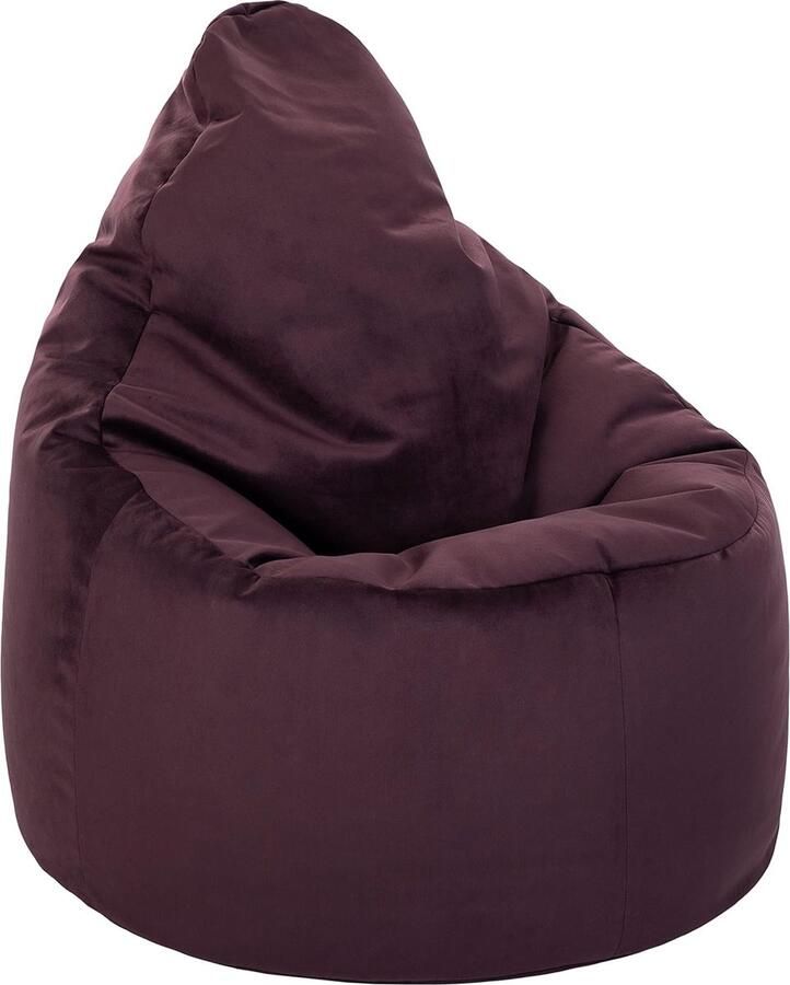 Goodivery Fluweelzachte Ergonomische Zitzakstoel voor Binnen Perfecte Comfortoplossing