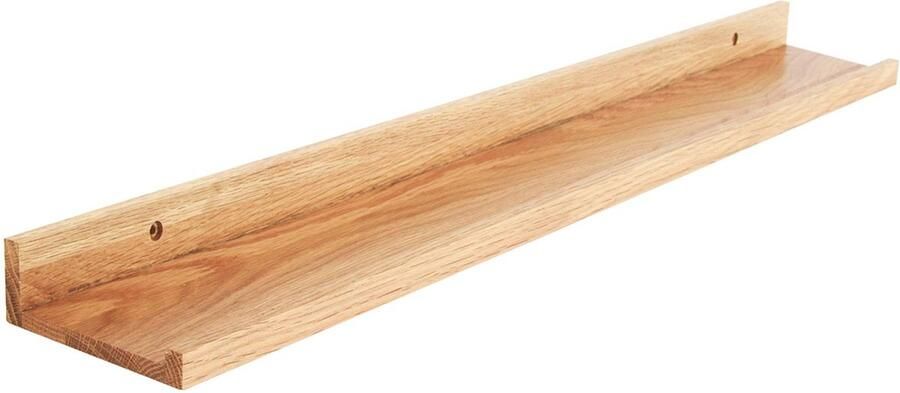 Goodivery Houten Wandplank in U-vorm voor Stijlvolle Opbergruimte en Decoratie in Huis en Kantoor