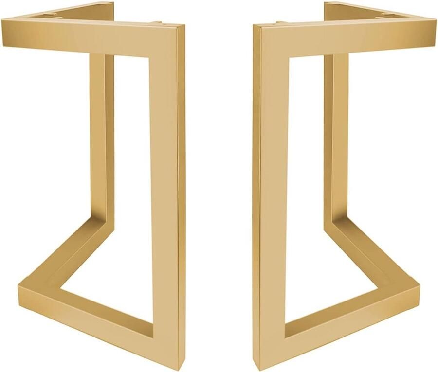 Goodivery Industrieel Ontworpen Tafelpoten met Haarspeldontwerp van 71 cm voor Verschillende Meubelprojecten