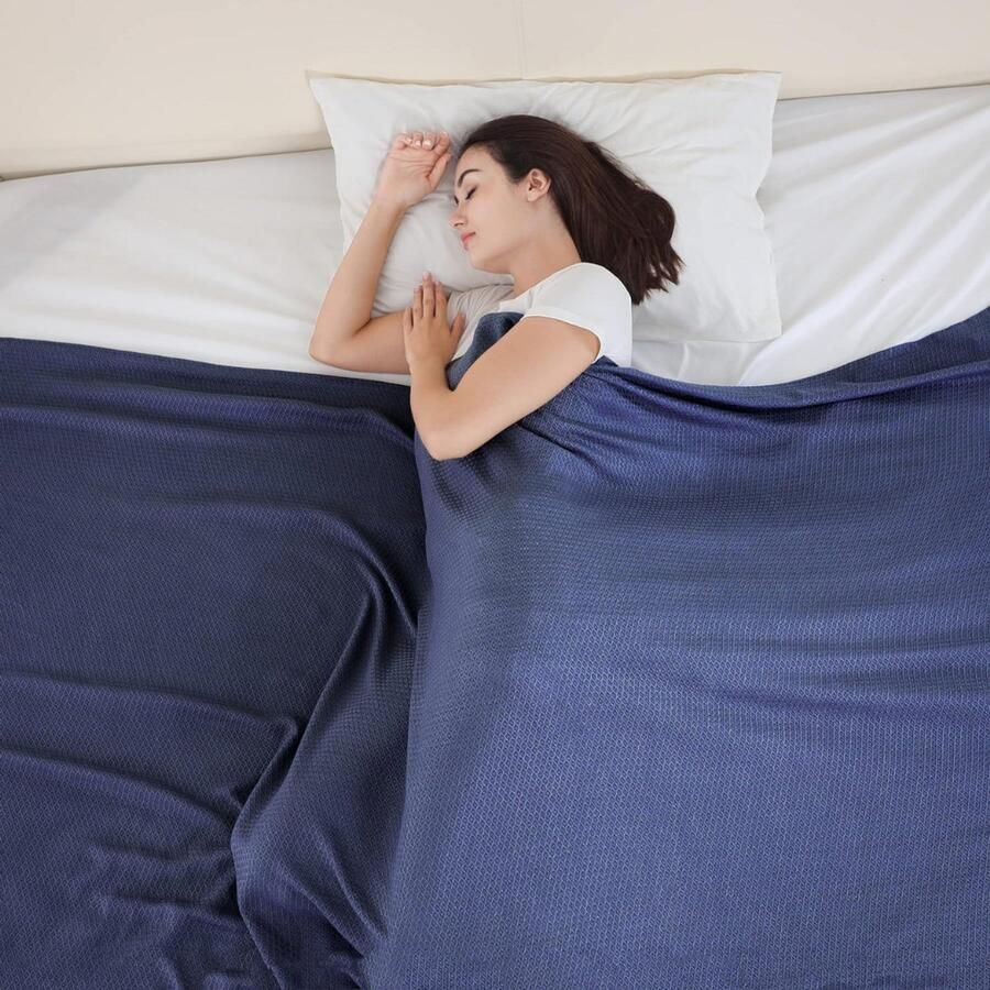 Goodivery Koeldeken 100% Bamboe Deken Voor Volwassenen En Kinderen Lichtgewicht Ademend Koeldekens Kan Het Lichaam Koel Houden Tegen Nachtelijk Zweten Voor Bed Sofa En Overal