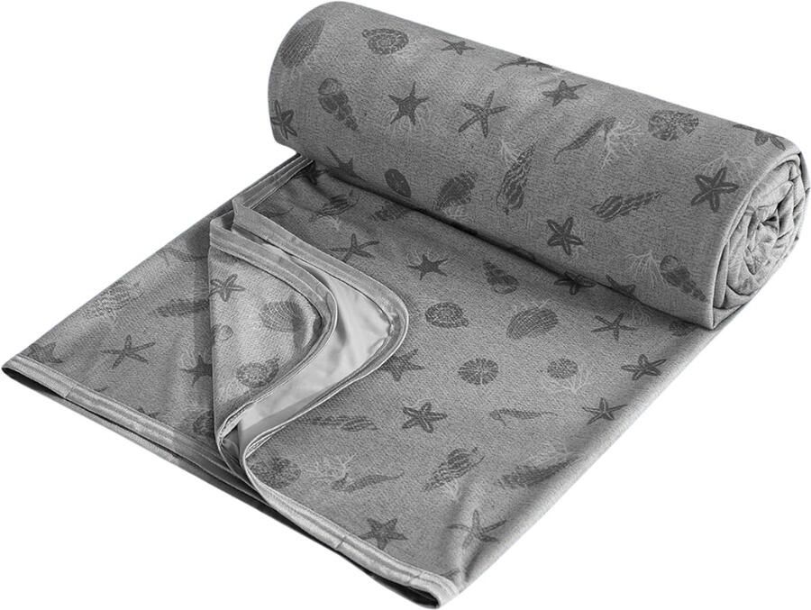 Goodivery Koeldeken Met Japanse Arc-Chill Q-Max 0 43 Koelvezels 2-In-1 Zelfkoelende Deken Voor Mensen Voor Op Reis Bank Kantoor Bed Thuis