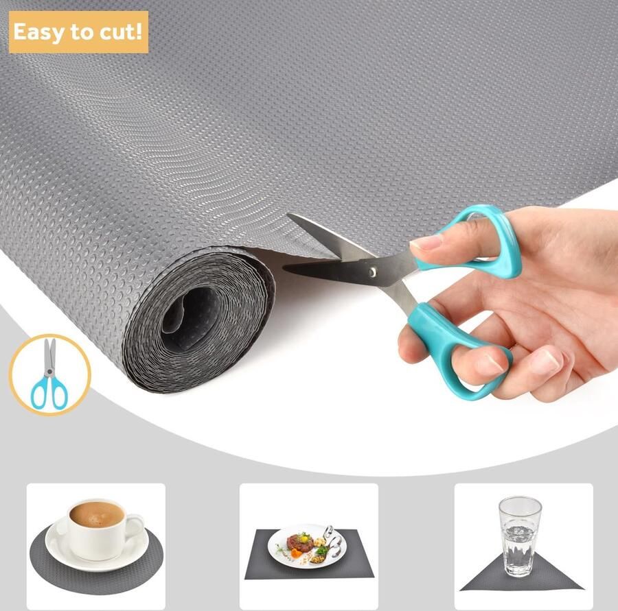 Goodivery Luxe Waterbestendige Antislip Mat voor Laden en Kasten Vrij Snijdbaar