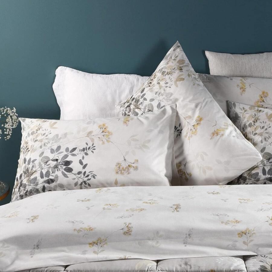 Goodivery Luxueuze Katoenen Beddengoed Set met Botanisch Ontwerp voor Tweepersoonsbed