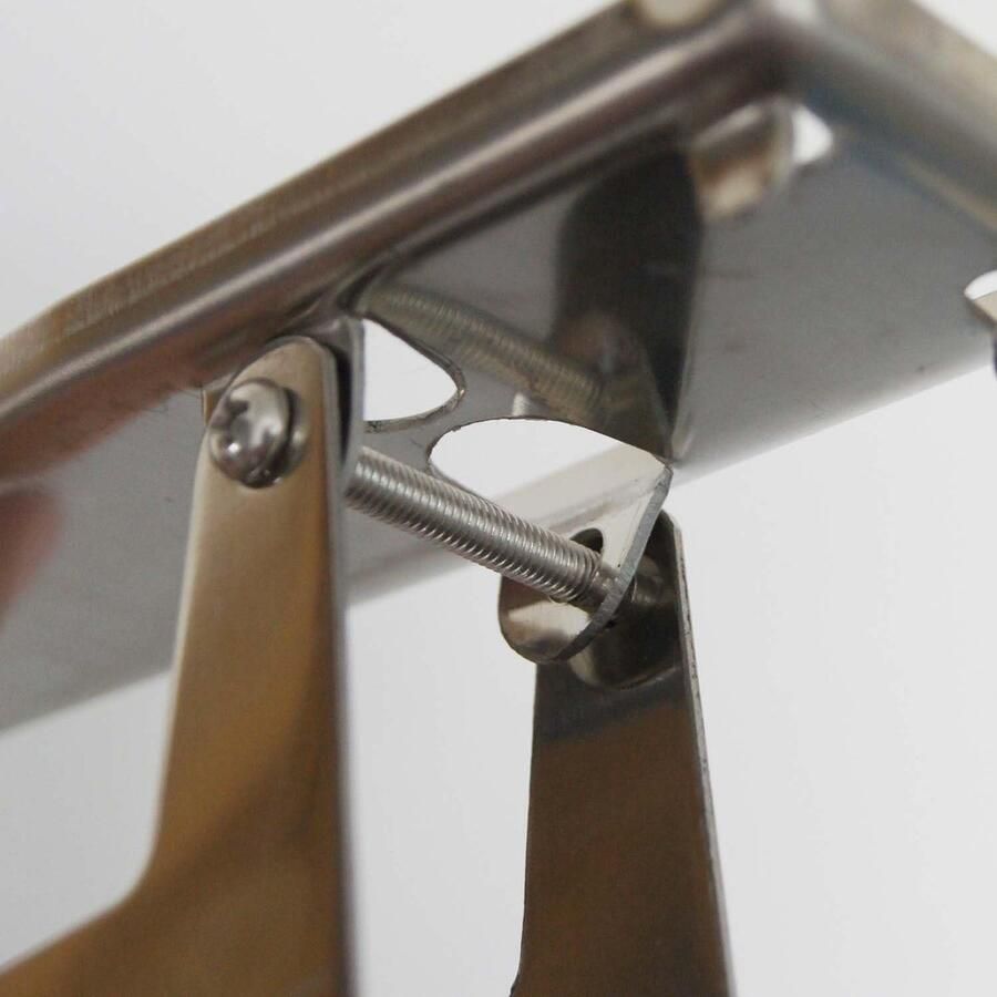 Goodivery magnetronfornuis standaard roestvrij staal wandmontage verstelbare inklapbare plankhouders met schroeven voor huishoudelijke keukenaccessoires max. belasting 35 kg zilver