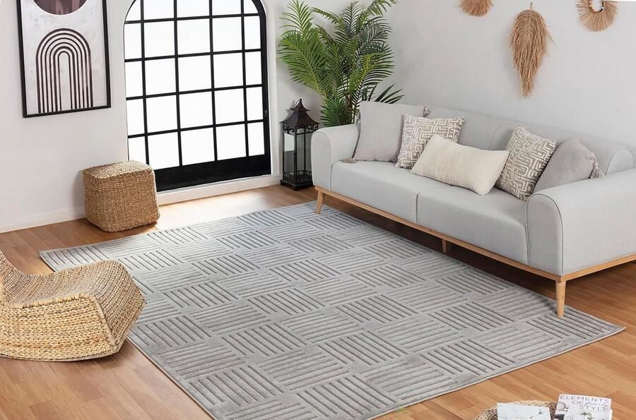 Goodivery Stijlvolle Weerbestendige Vloerkleed voor Binnen- en Buitengebruik Ideaal voor Balkon en Terras