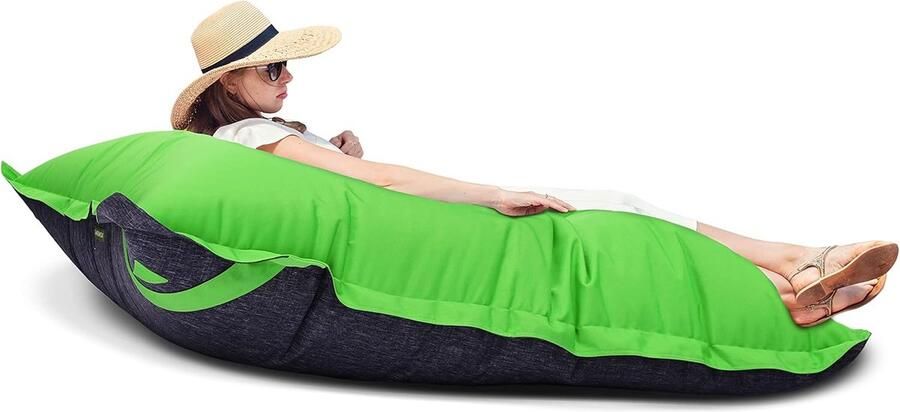 Goodivery Reusachtig Waterdicht Zitzak Kussen XXL 125x160 cm Voor Binnen en Buiten