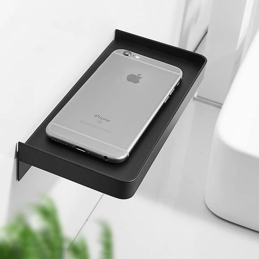 Goodivery Ruimtebesparend Doucheplankje Zonder Boren Met Zelfklevende Bevestiging Voor Badkamer En Keuken