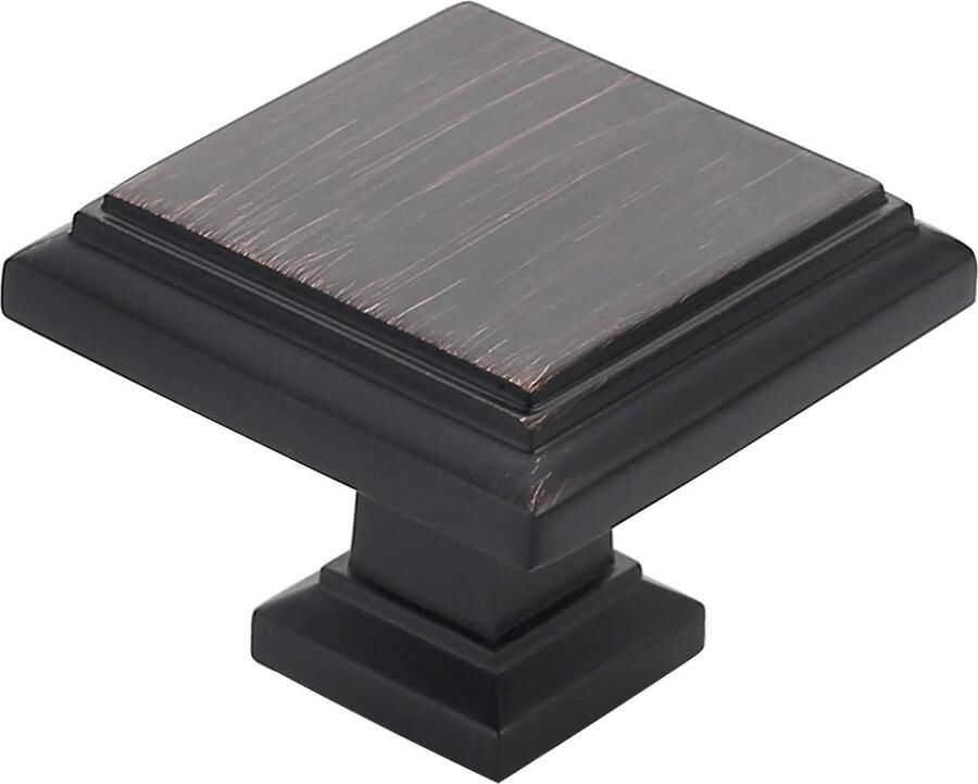 Goodivery Set van 10 Stijlvolle Kastknoppen in Geoliede Brons voor Meubelstukken